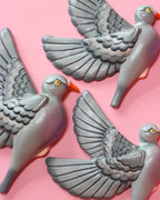 MADE TO ORDER Wood Pigeon Flying Wall Pigeons