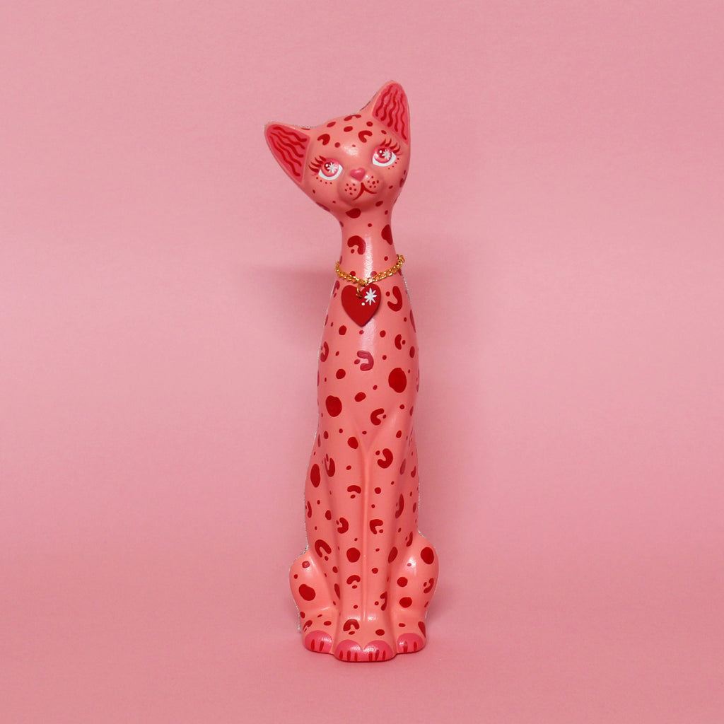 MADE TO ORDER Abstract Kitschy Cat Wall Hanging