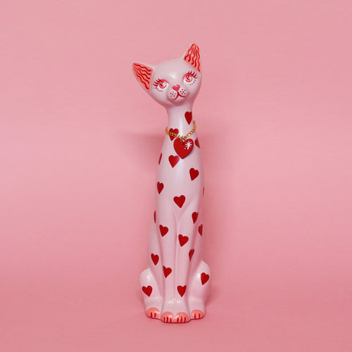 MADE TO ORDER Abstract Kitschy Cat Wall Hanging