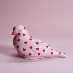 MADE TO ORDER Large Standing Pigeon With Hearts