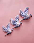 MADE TO ORDER Pink & Purple Flying Wall Pigeons