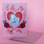 Lover Bird Greetings Card *Blank Inside*
