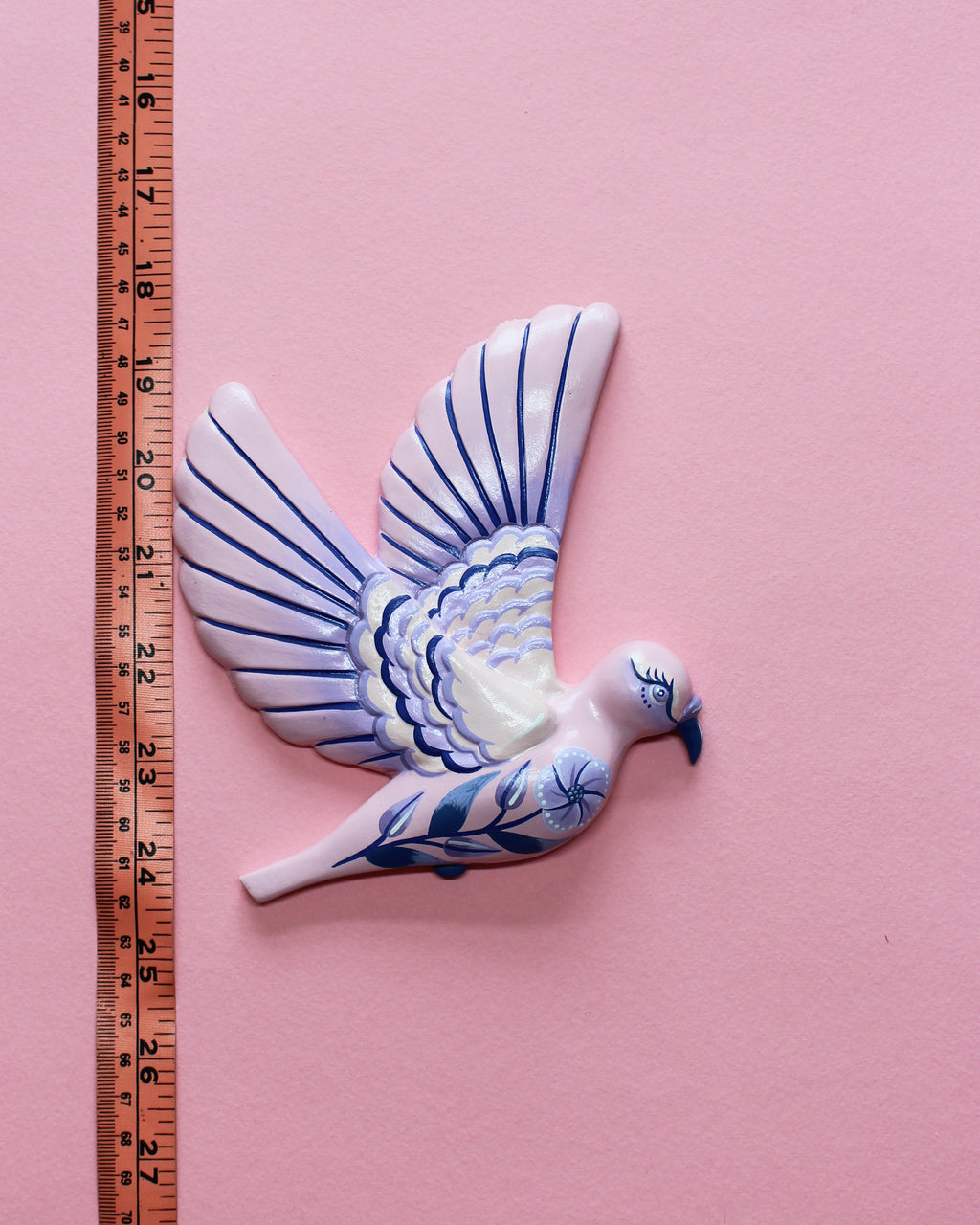 MADE TO ORDER Pink & Purple Flying Wall Pigeons