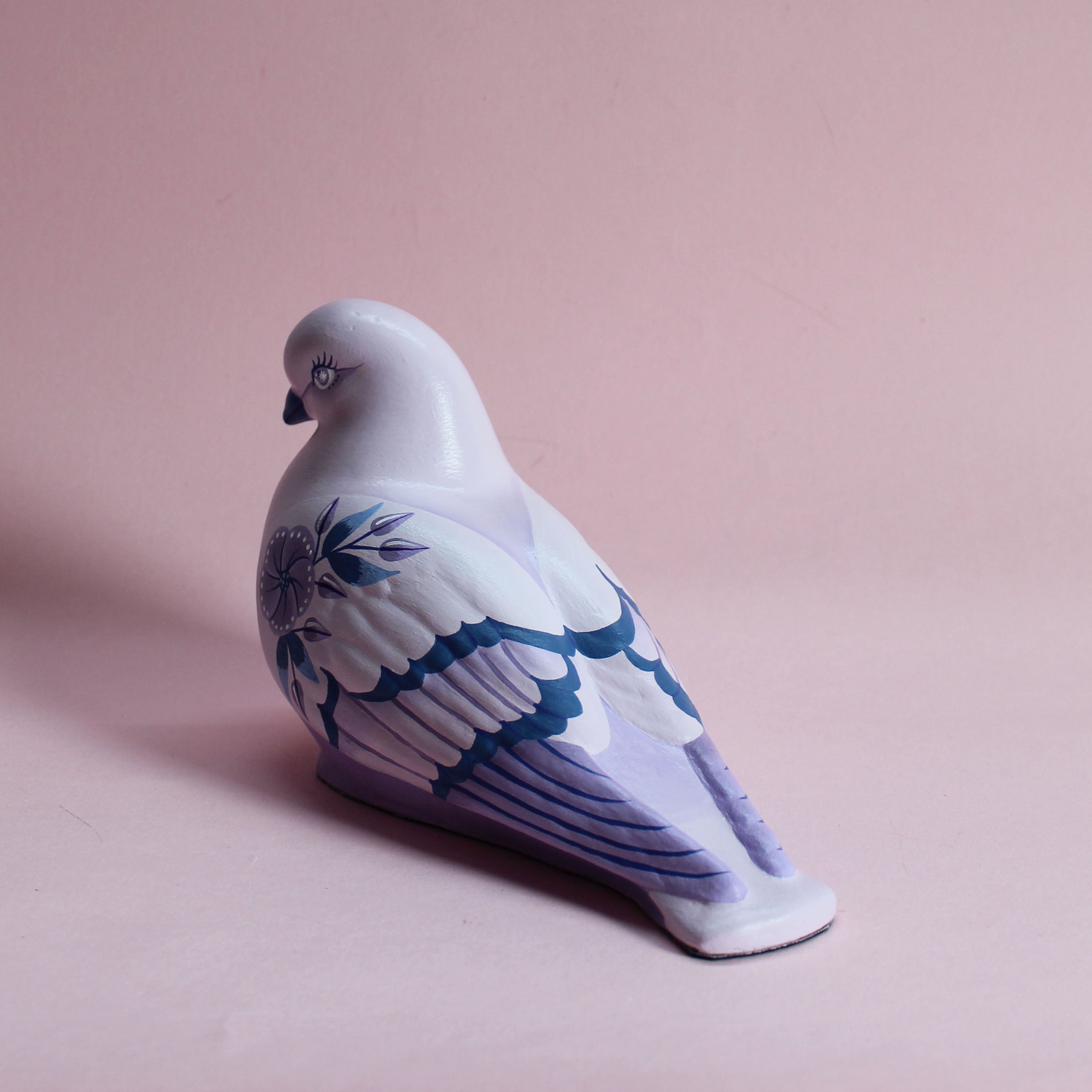 MADE TO ORDER Large Standing Floral Pigeon