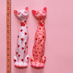 MADE TO ORDER Abstract Kitschy Cat Wall Hanging