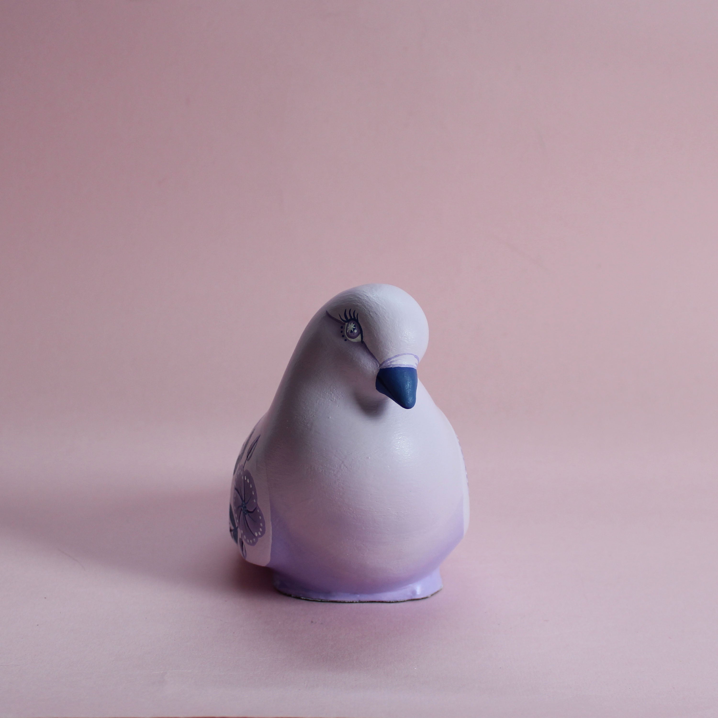 MADE TO ORDER Large Standing Floral Pigeon