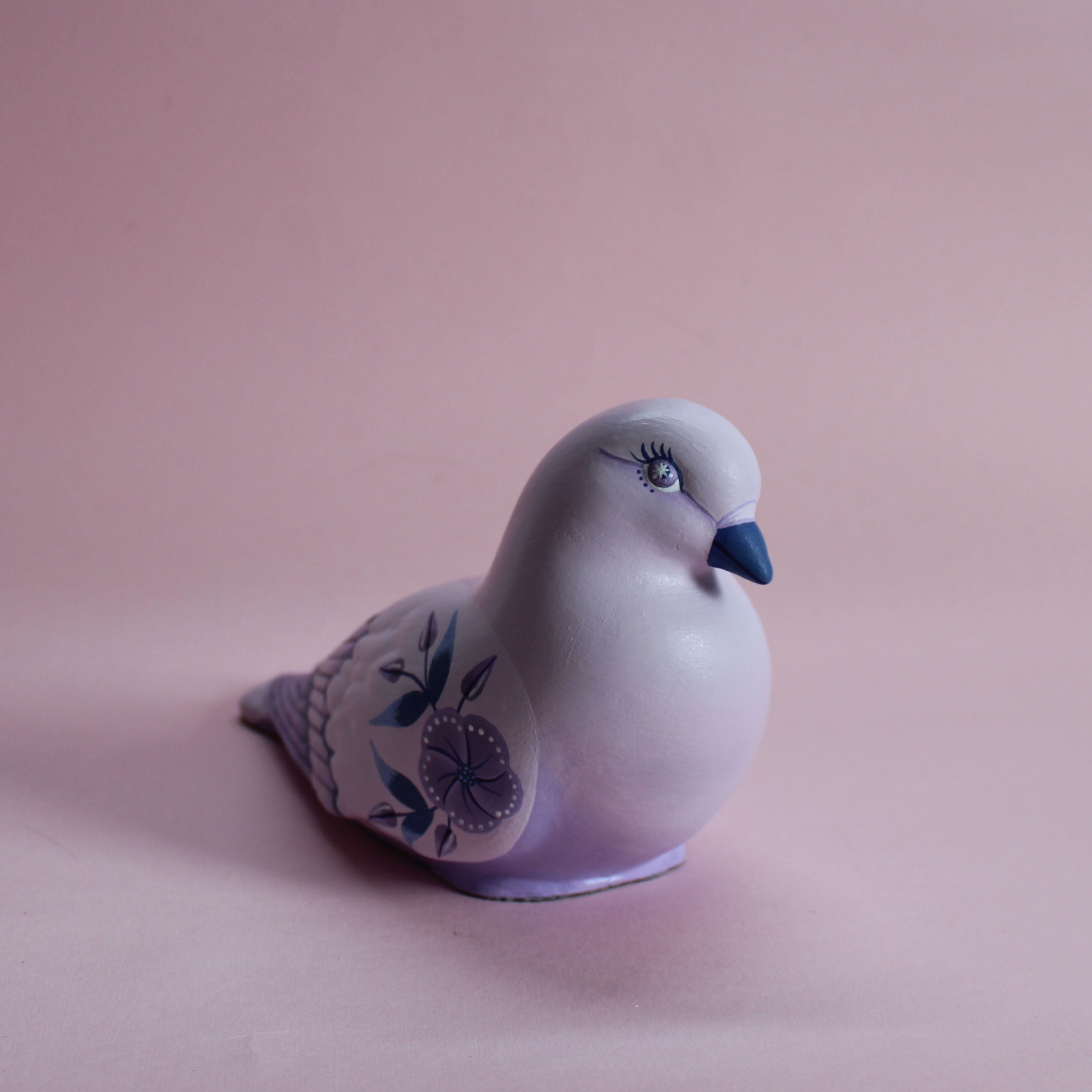 MADE TO ORDER Large Standing Floral Pigeon
