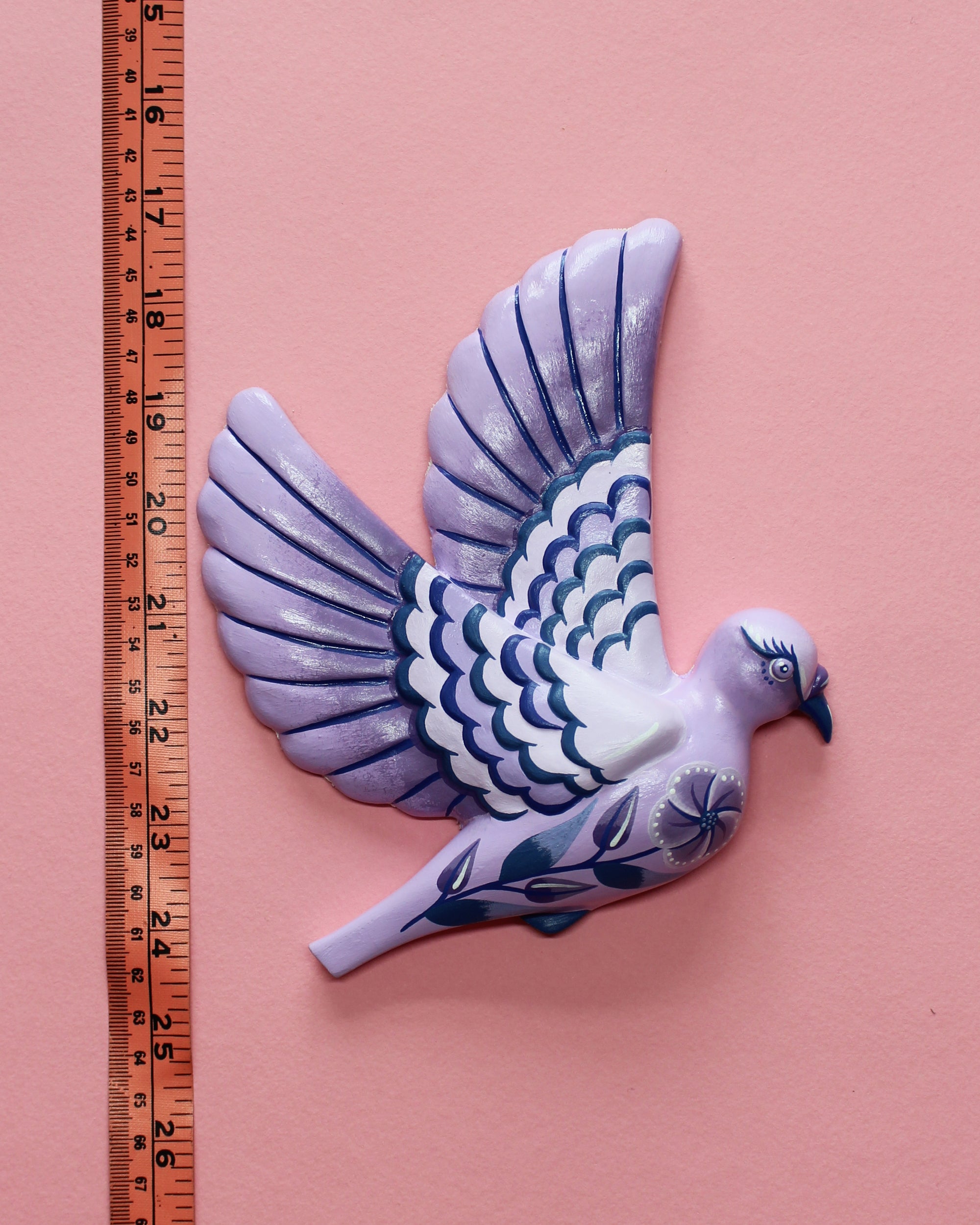 MADE TO ORDER Purple Flying Wall Pigeons