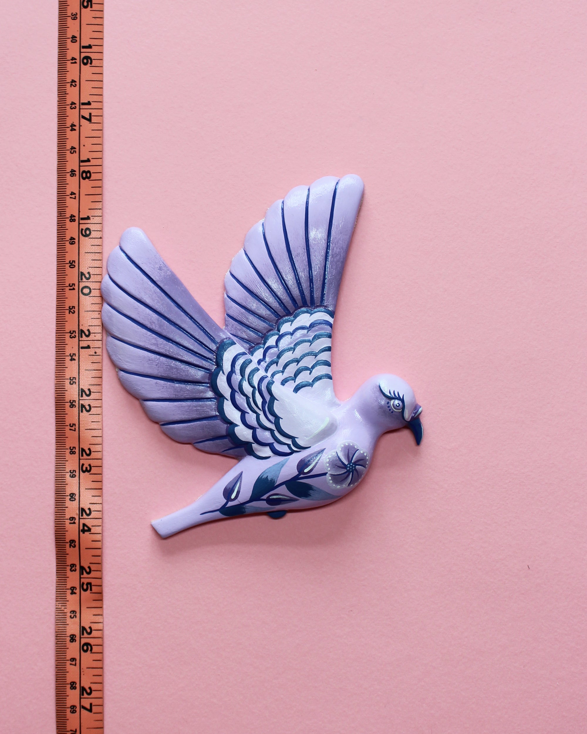 MADE TO ORDER Purple Flying Wall Pigeons
