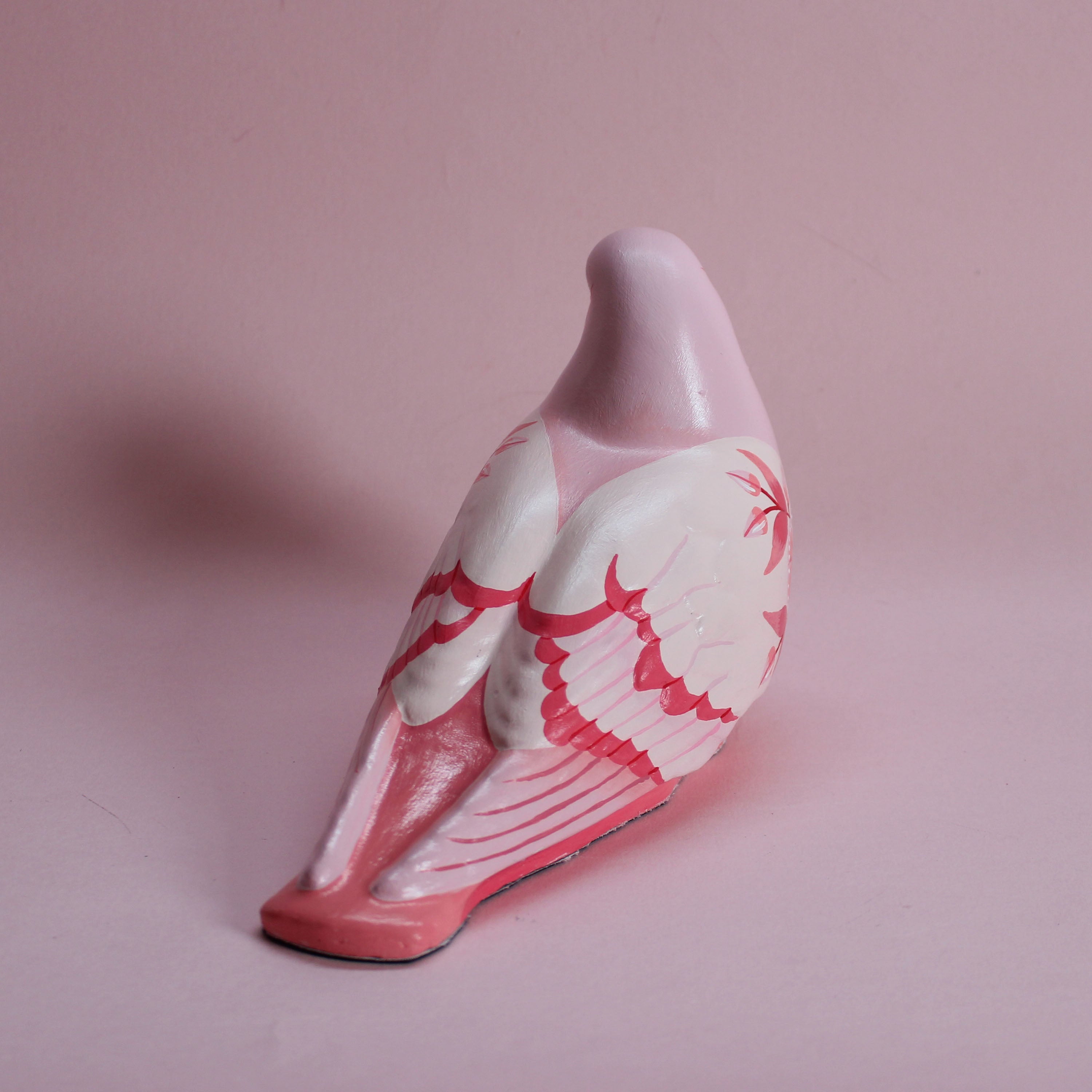 MADE TO ORDER Large Standing Floral Pigeon