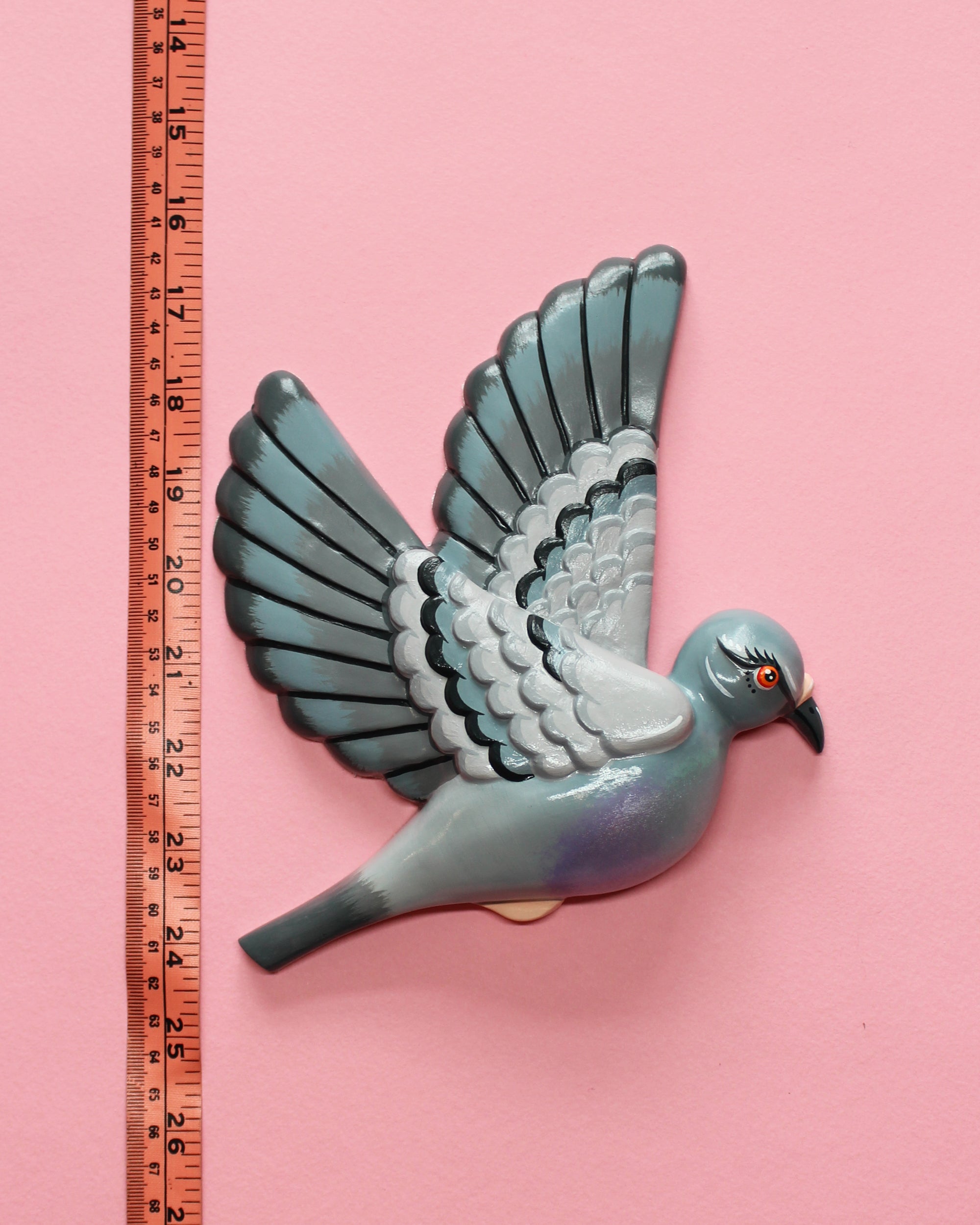 MADE TO ORDER Rock Dove Flying Wall Pigeons