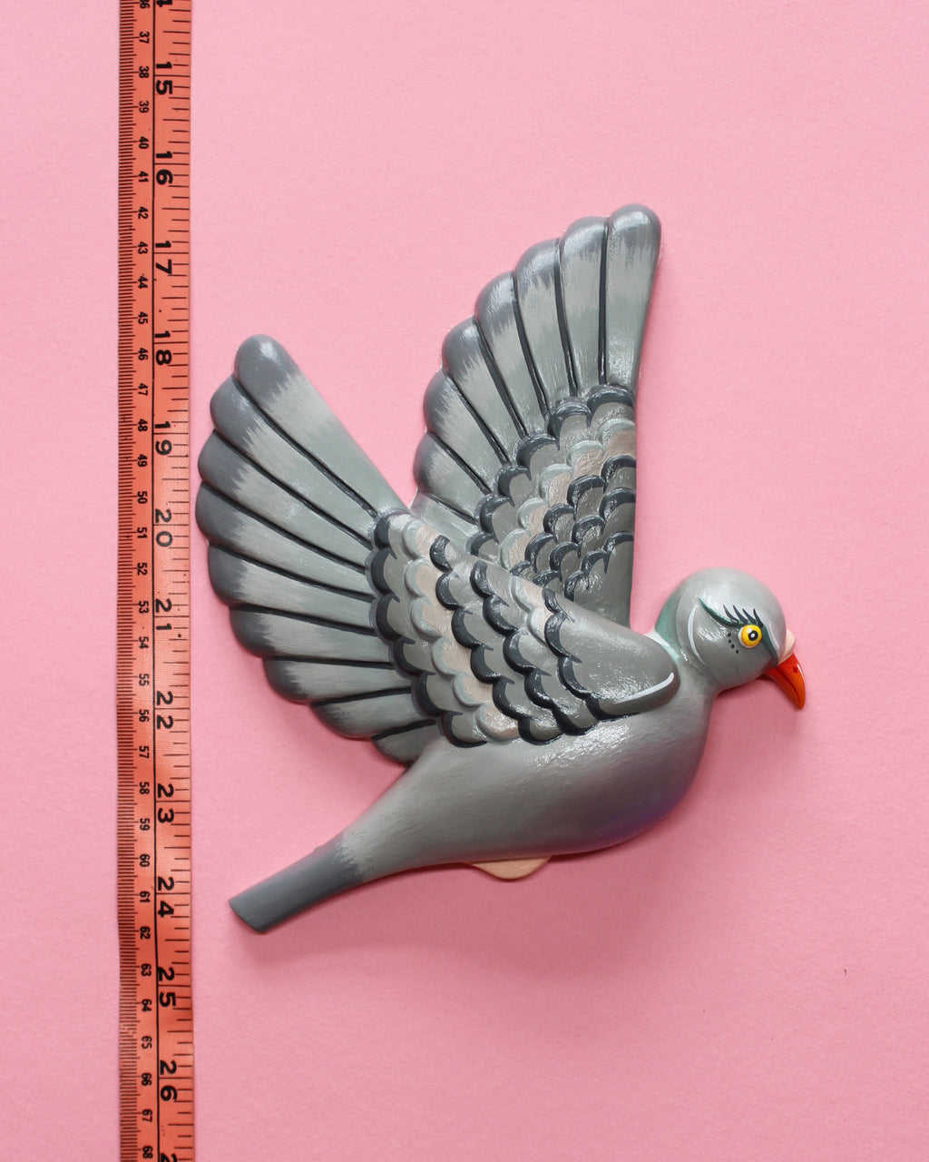MADE TO ORDER Wood Pigeon Flying Wall Pigeons