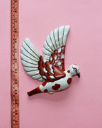 MADE TO ORDER Brown & White Flying Wall Pigeons