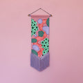 Abstract #1 Vegan Leather Pennant (FLAWED)