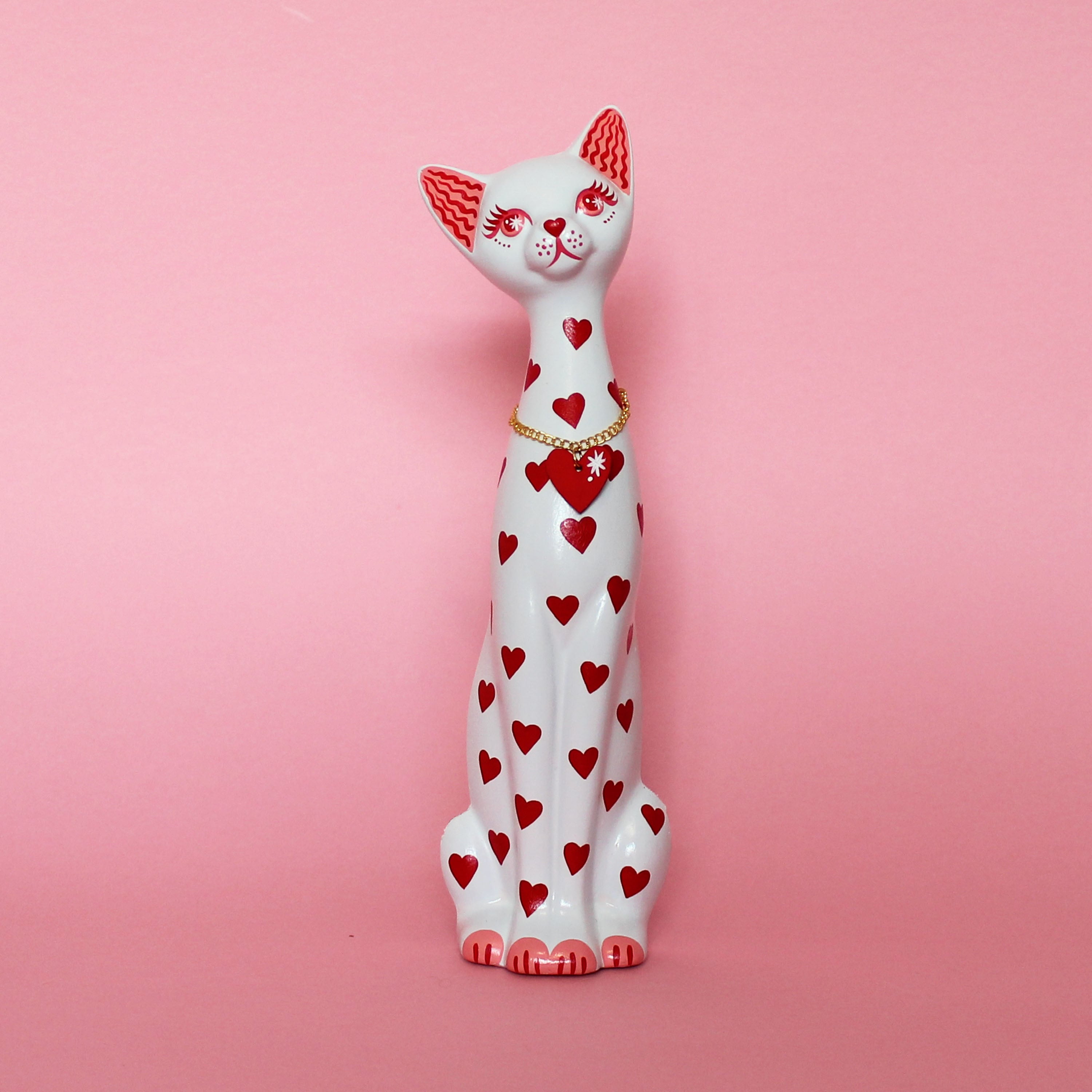 MADE TO ORDER Abstract Kitschy Cat Wall Hanging