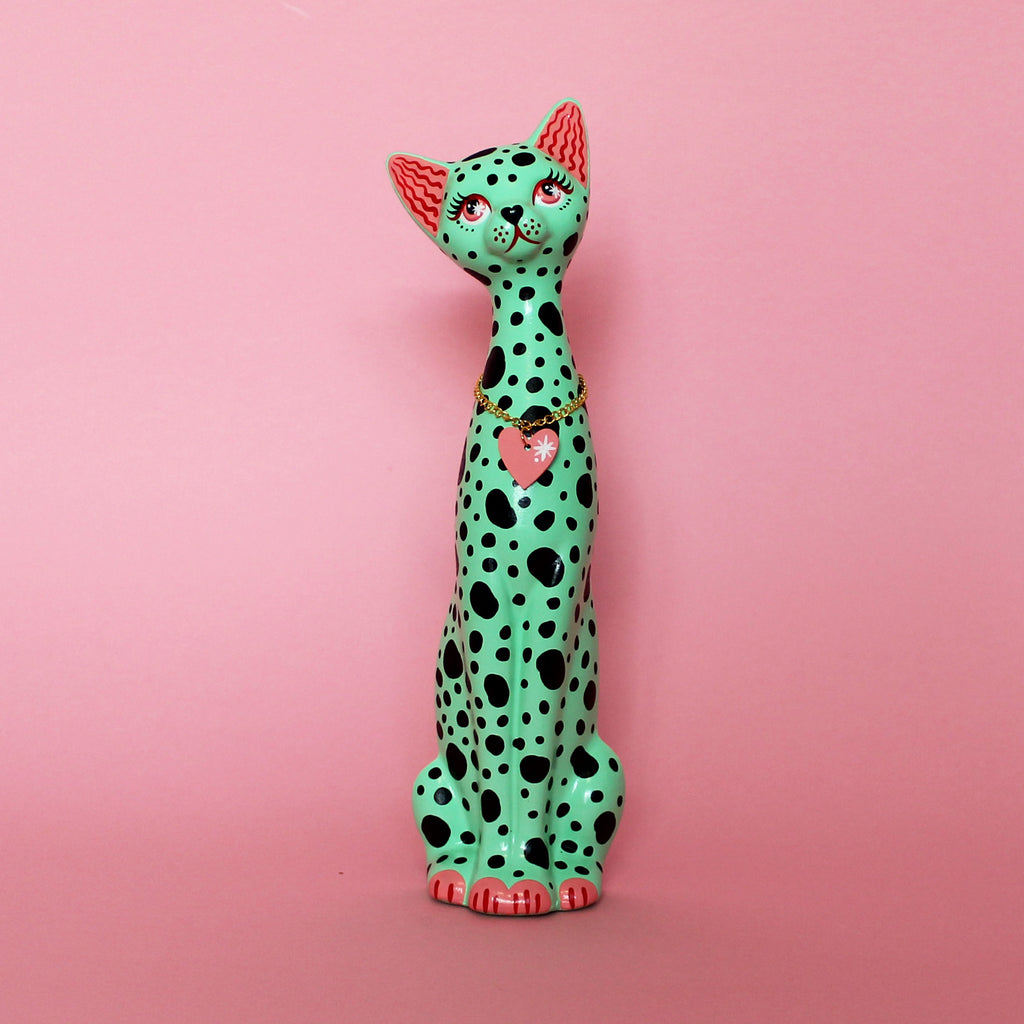 MADE TO ORDER Abstract Kitschy Cat Wall Hanging