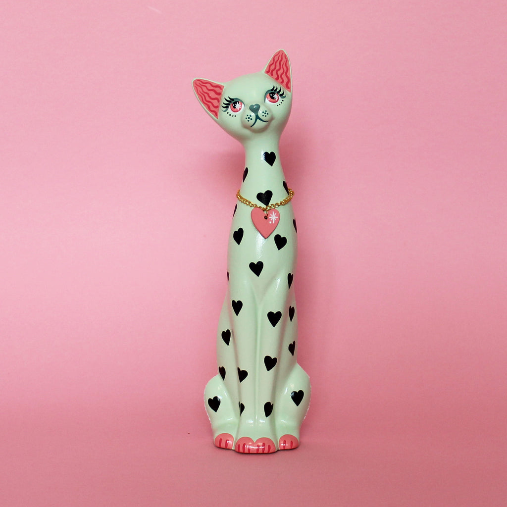 MADE TO ORDER Abstract Kitschy Cat Wall Hanging