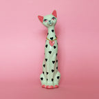 MADE TO ORDER Abstract Kitschy Cat Wall Hanging