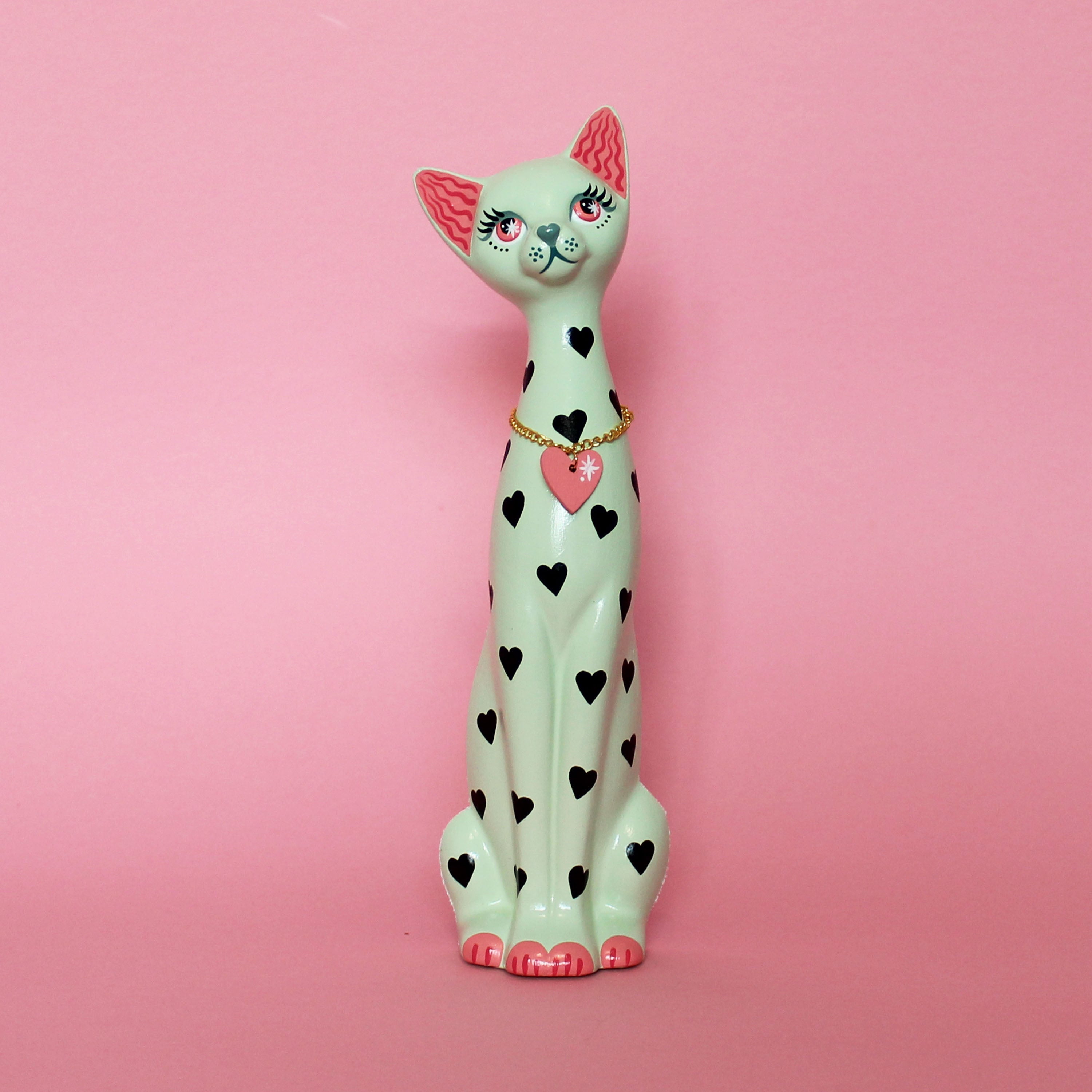 MADE TO ORDER Abstract Kitschy Cat Wall Hanging