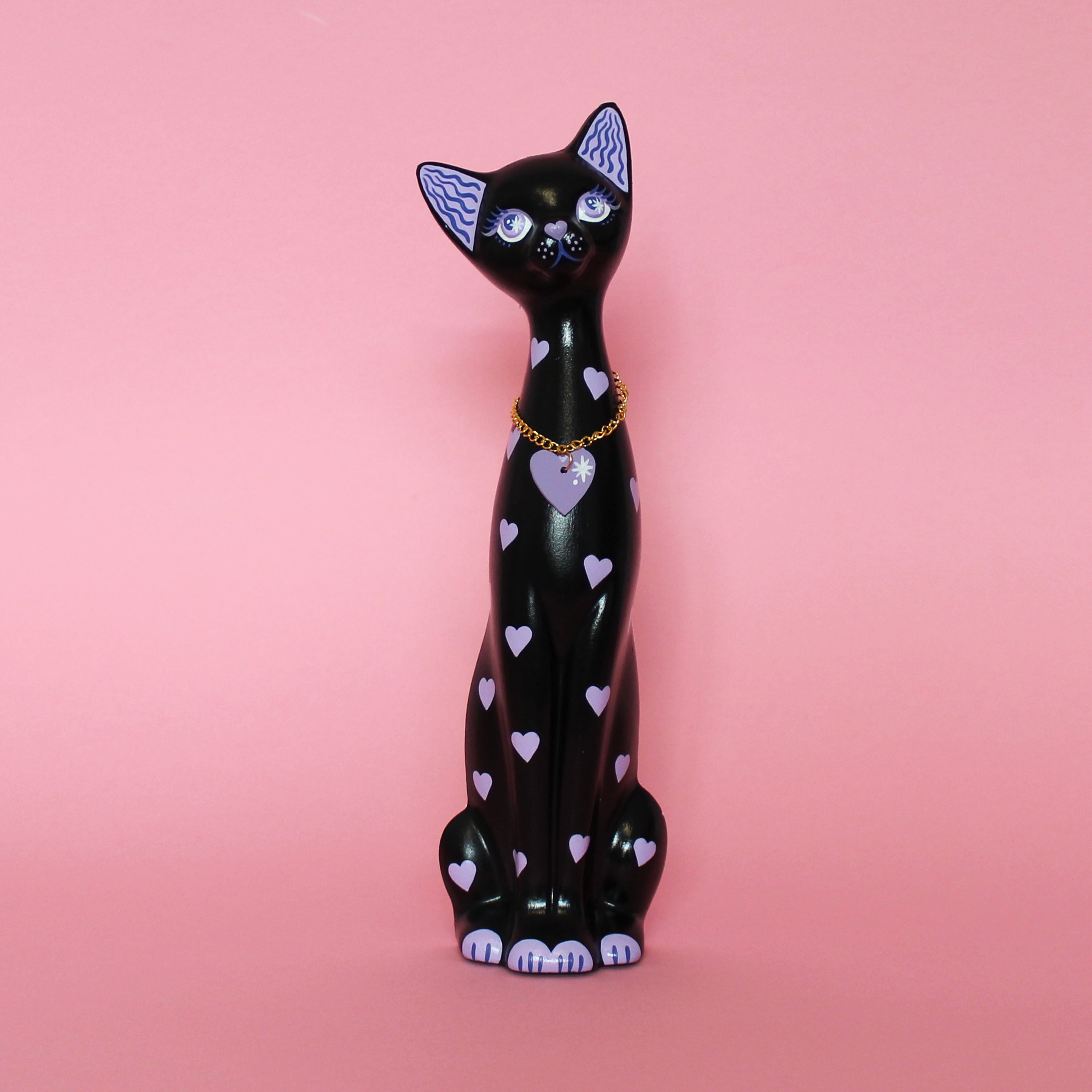 MADE TO ORDER Abstract Kitschy Cat Wall Hanging
