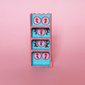 Blue Miniature Painted Shelf