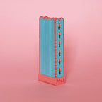 Blue Miniature Painted Shelf