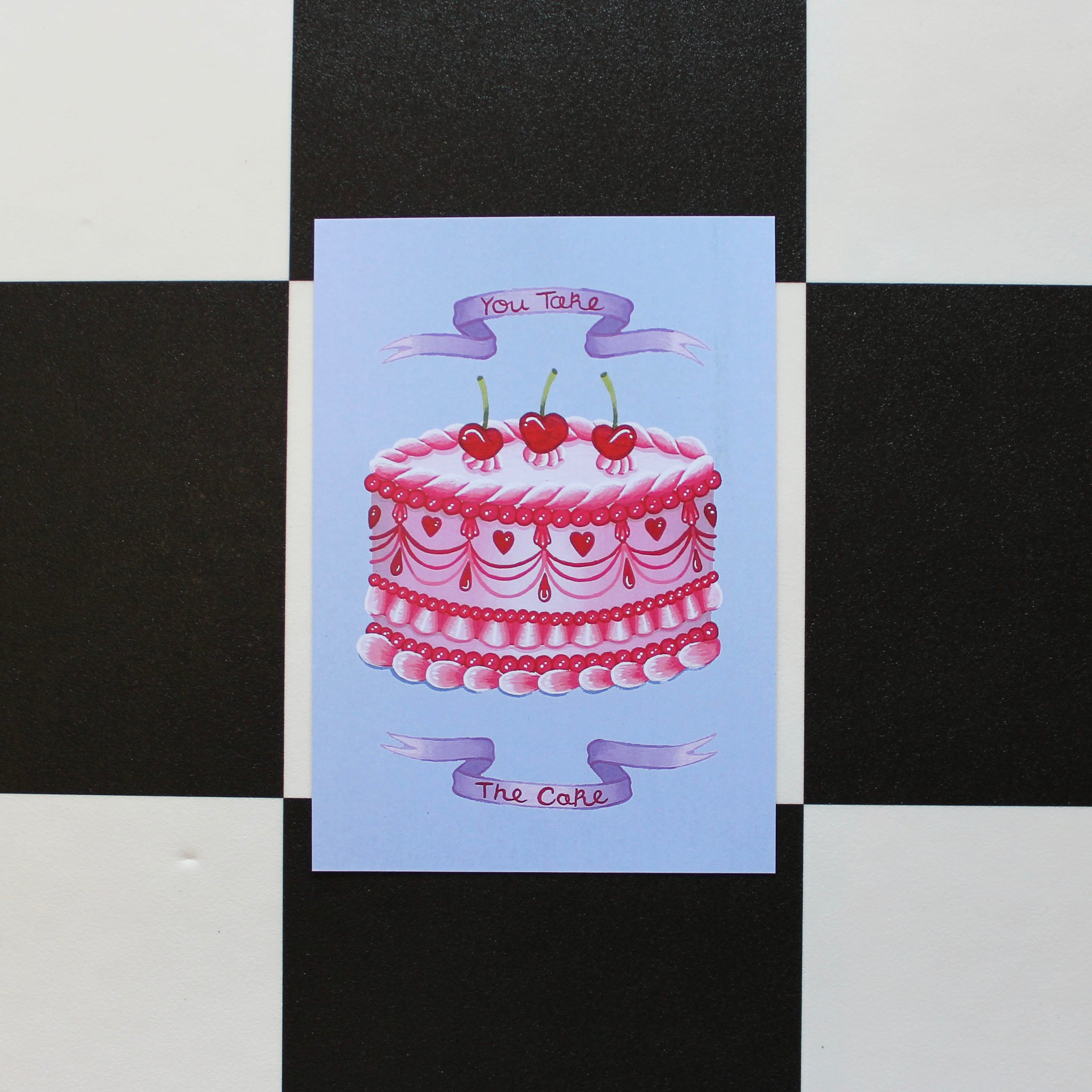 You Take The Cake A5 Art Print