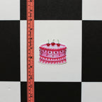 Pink Cake Vinyl Sticker