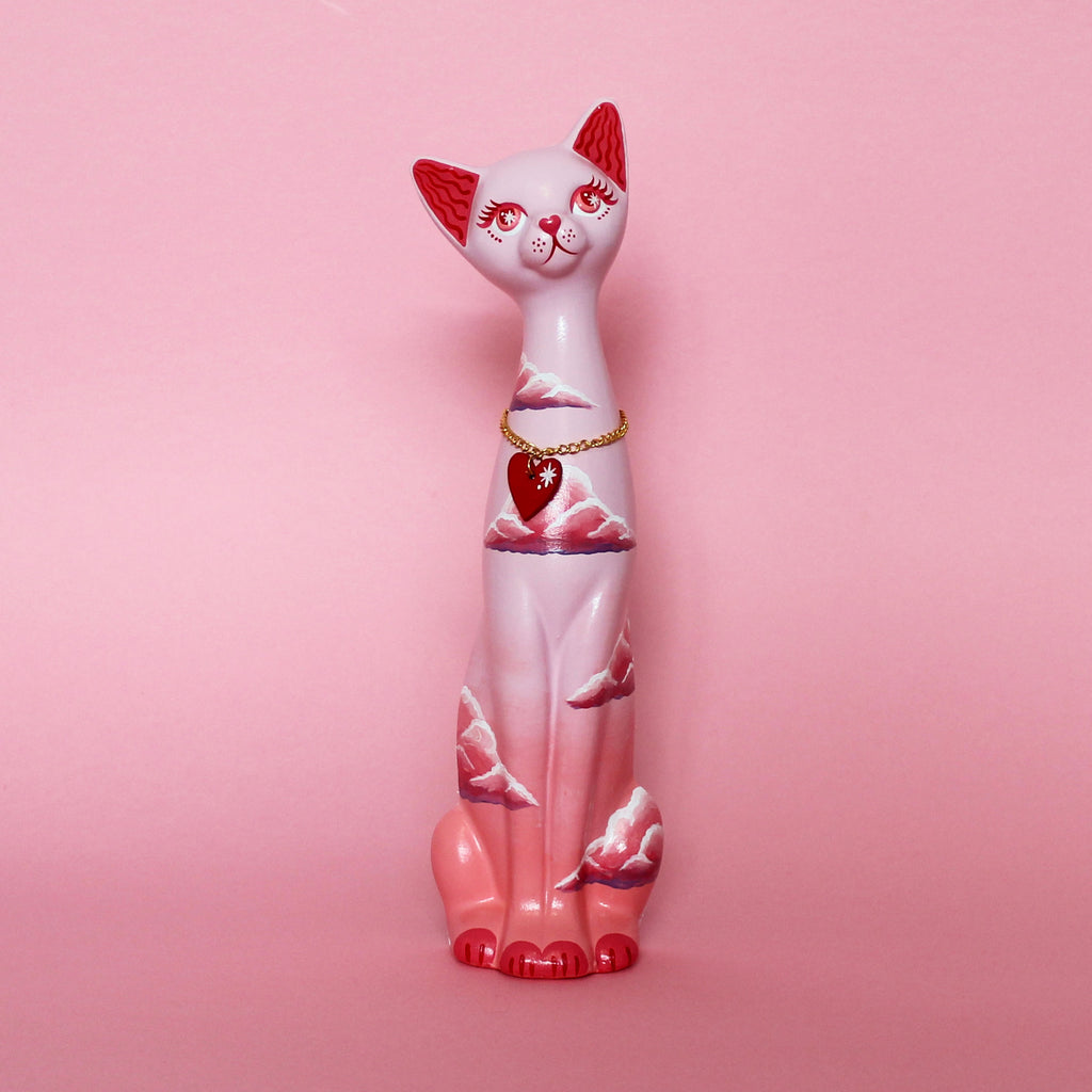 MADE TO ORDER Cloud Kitschy Cat Wall Hanging