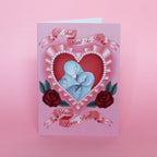 Lover Bird Greetings Card *Blank Inside*