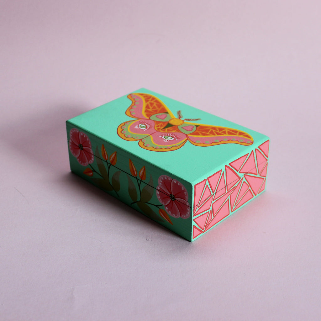 Moth Jewellery Box