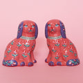 Small Kitschy Dog Pair