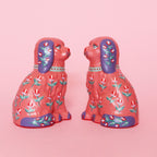 Small Kitschy Dog Pair