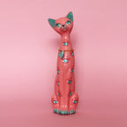 MADE TO ORDER Eyes Kitschy Cat Wall Hanging