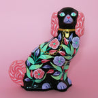 Hand Painted Staffordshire Dog Single