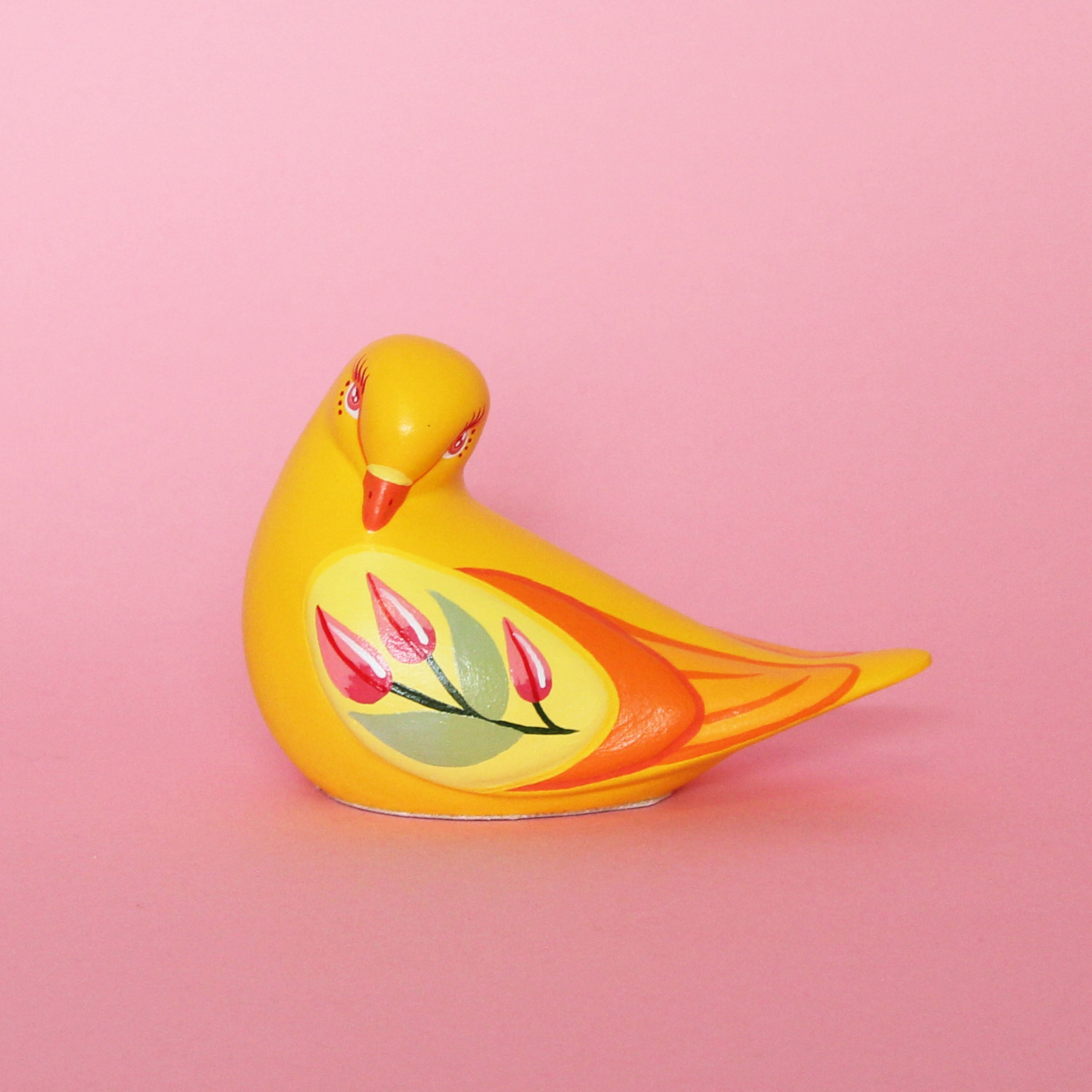 MADE TO ORDER Small Floral Pigeon