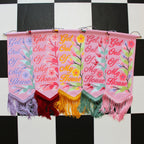 MADE TO ORDER 'Get Out Of My House' Pink Vegan Leather Pennant