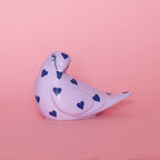 MADE TO ORDER Small Pigeon with Hearts