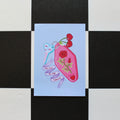 Key To My Heart A5 Art Print