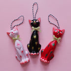 Kitschy Kitten Bauble Set of 3