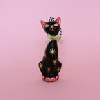 Black Kitschy Kitten Single Bauble