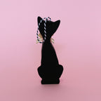 Black Kitschy Kitten Single Bauble