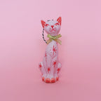 Pink Kitschy Kitten Single Bauble