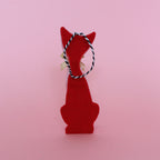 Pink Kitschy Kitten Single Bauble
