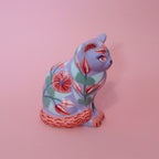 Large Kitschy Cat in Purple