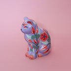 Large Kitschy Cat in Purple