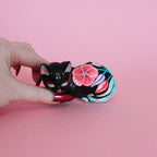 Small Loaf Kitschy Cat in Black