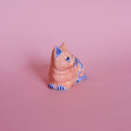 Small Loaf Kitschy Cat in Peach