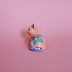 Small Loaf Kitschy Cat in Peach