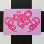 A4 Lovesnakes Art Print